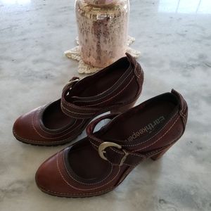 Brown Timberland Earthkeepers Mary Janes